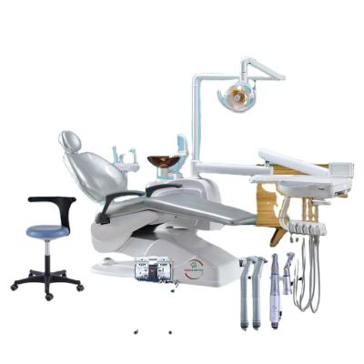 China Plastic economical dental form set with compressor and dental handpiece option OSA-4C for sale