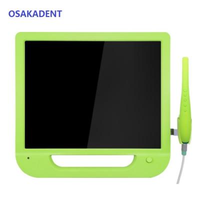 China Plastic dental 17inch wifi colorful monitor with VGA+USB +monitor stand for sale