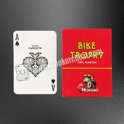 Chine Le trophée de vélo de Modiano a marqué des cartes de jeu pour le jeu/spectacle de magie à vendre