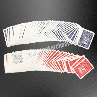 Chine Le code barres a marqué les cartes de jeu en plastique de Modiano Adjara pour le dispositif/analyseur de fraude de tisonnier à vendre