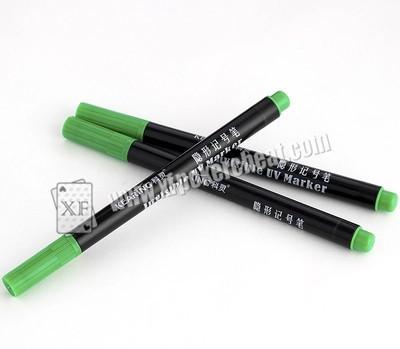 China Lentes de contacto marcadas luminosas de naipes de la tinta invisible de la pluma de la tinta para los juegos de póker en venta