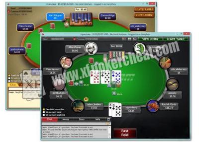 Chine Logiciel d'analyse anglais du Texas Holdem de dispositif de fraude de tisonnier avec le système de XP à vendre