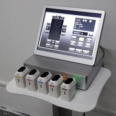 China 3D Portable Professional high intensive focused ultrasound HIFU with 11 lines and different cartridges for face and body for sale