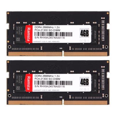 China Ramsta DDR4 Ram 8GB Notebook 2666MHz DDR Laptop Ram for NB for sale