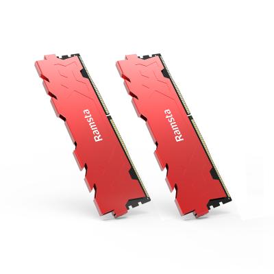 China Ramsta Ram DDR4 Desktop 8GB 16GB 32GB 3200 mhz Long dim with heat sink for PC for sale