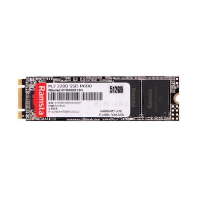 China Ramsta SSD M2 Sata 512GB hard disk 512GB 2280 M2 SSD for Laptop for sale