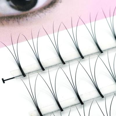 China Full Volume Fan Eyelashes Wholesale 8 mm-12 mm Volume Premade Fan Lash Extension Korean Soft And False 3P Fluffy for sale