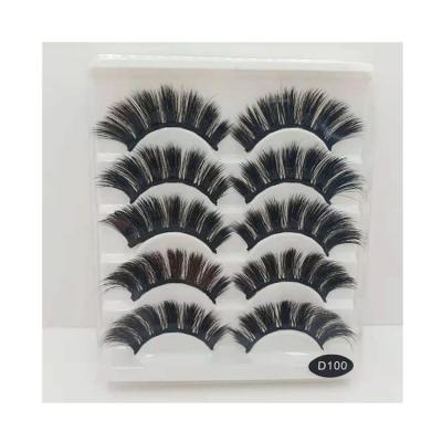 China Natural Quality Mink Silk Extension Hot Selling Magnetic Synthetic Eyelash Long Lasting for sale