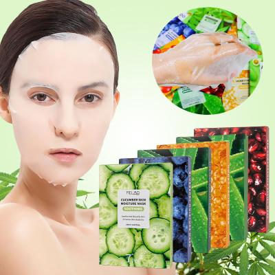 China Hot Selling MELAO Moisturizer Fruit Women Beauty Skin Care Face Mask Nourishing Moisturizing Face Masks For Women's Private Label for sale