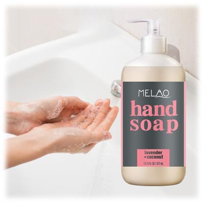 China MELAO Private Label Basic Cleaning Water Wash Your Hands Public Hand Foam Clean Hand Soap Sanitizer Organic Toilet Bathroom for sale