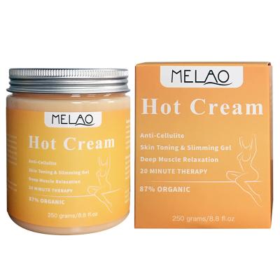 China MELAO Private Label Weight Loss Hot Slim Fat Burn Filler Body Waist Belly Weight Loss Gel Slimming Burning Cream For Women for sale