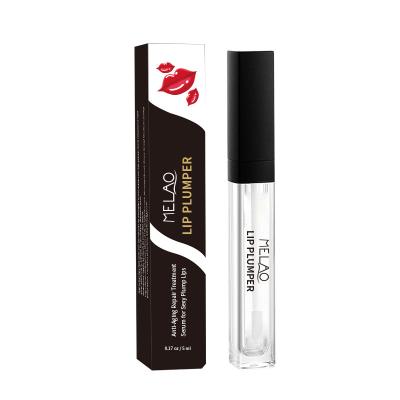 China OEM Waterproof MELAO Moisturizing Pure Natural Lip Plumper Lip Gloss 5ml for sale