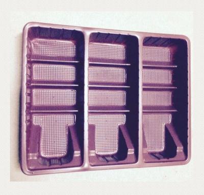 China Disposable Square PVC Plastic Box Disposable Custom Clear Transparent Gift Packaging Tray for sale