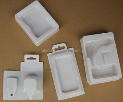 China Thermo Shaped Inner Plastic Package PP Blister Tray With Flocking And Velvet / Flocking Inner Tray for sale