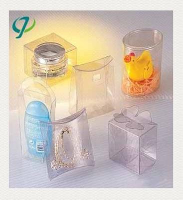 China Recyclable Custom Clear PVC Plastic Box Packaging for sale