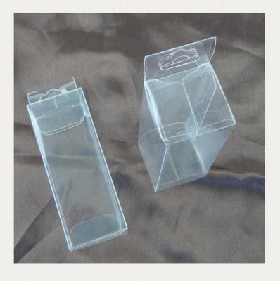 China Custom Logo Printed PVC/PET/PP Recyclable Custom Foldable Clear Plastic Box Packaging for sale