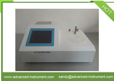 China Automatic Transformer Oil Moisture Content PPM Tester with LCD and Printer for sale