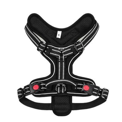 China 2022 New Tactical Padded Dog Harness No Pull Reflective Pet Training High Quality Harness for sale