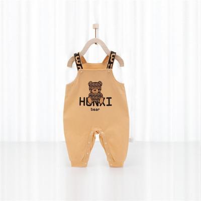 China Anti-pilling New Fashionable Baby Winter Set Pure Cotton Comfortable Velvet Warm Strap Pants for sale