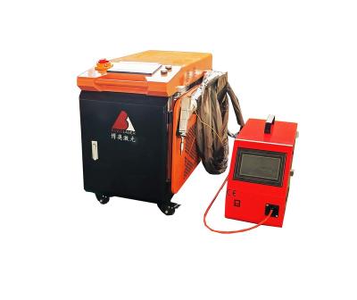 China Metal Stainless Steel Welding Handheld 1500 W Laser Welding And Cutting Machine , BOAO Laser China Fiber Cable 10 Meters for sale