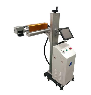 China Programmable Online Laser Marking Machine, Flying Laser Marking Machines, 20W Fiber Laser Flying Marking Machine BOAO Laser China for sale