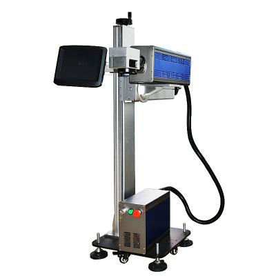 China BOAO China 60W rf laser CO2 laser CE air-cooled automatic online CO2 marking machine, iso9001 with it for sale