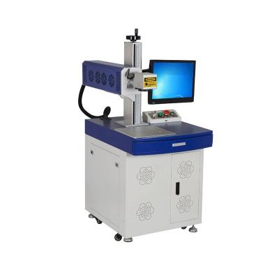 China 30W CO2 RF Laser Marking Machine Desk Model Air Cooled Desktop Marking Leather, Paper, Wood, Plastic BOAO Laser ISO9001 CE for sale