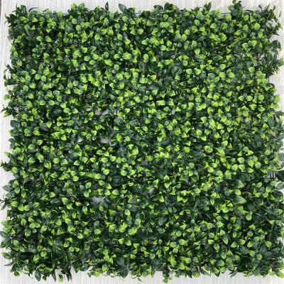 China Milan Lawn Guardrail Simulation Wall Plant Combination Green Plants Simulation Plastic Custom Anti-UV Lawn Wall Plant for sale