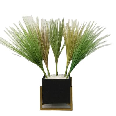 China 2020 New Style OEM Plastic Flowers Faux Plants Eco-friendly Pure Grass Onion Grass for sale