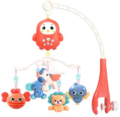 China Baby Crib Mobile Musical Toy with Music and Lights, Plug-Along Rattle for Boy Girl Toddler Newborn Sleep, Abifan Remote Control Baby Musical Toy 007- for sale