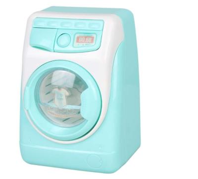 China Mini Washing Machine Toy Makeup Cleaner Toy Automatic Brush Cleaner Device Kids Girls Pretend Play Set OEM for sale