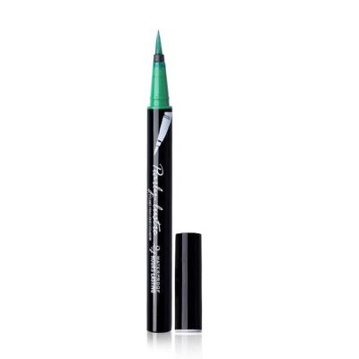 China Waterproof Eyeliner Pencil Green Professional For Party Stage Performance Show Makeup Eye Liner Pen Waterproof Lashes Long Lasting for sale