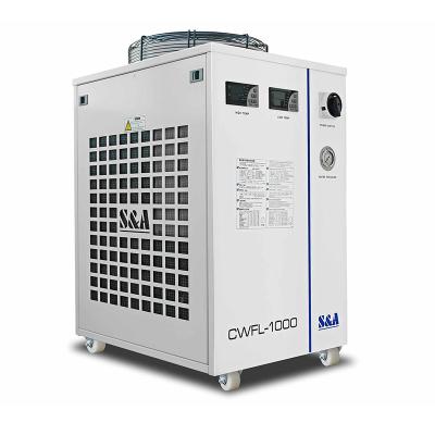 China Professional Low Cost High Efficiency 1000w S&A Fiber Laser Water Cooler System Water Chiller Price Refrigerator for sale