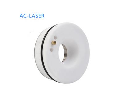 China Reliable Diameter 28mm Ceramic Laser Beak Holder 32mm Quality Ceramic Insulating Ring For Fiber Laser Cutter Head for sale