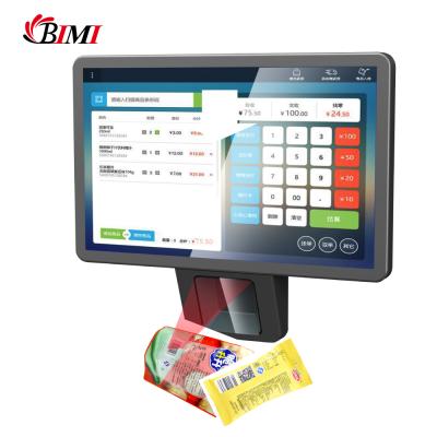 China 2021 New Design Bimi 10.1inch Touch Screen POS System Integrated Barcode Scanner Android Price Checker For Supermarket Store POS-0096 Price Checker for sale