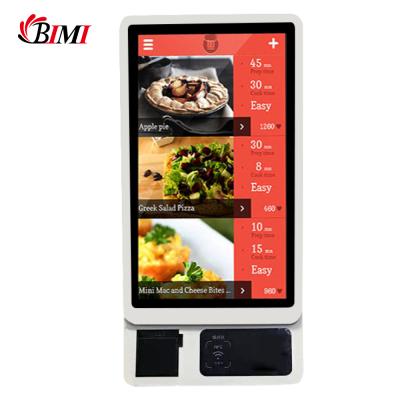 China China Manufacturer Of Payment Kiosk Machine Restaurant Self Order Payment Restaurant Hotel Check In Kiosk 21.5inch for sale