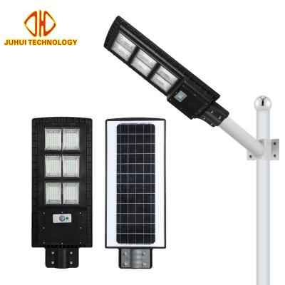 China Outdoor ROAD Ip65 Smd 90W Waterproof ABS Integrated Motion Sensor All In One Solar Street Light for sale