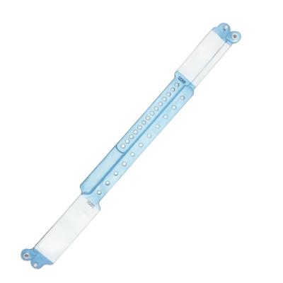 China Medical 100% Polyester Button ID Bands Mother and Baby Hospital ID Band for sale