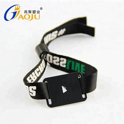 China Party RFID Cloth Festival Wristband Wristbands for sale