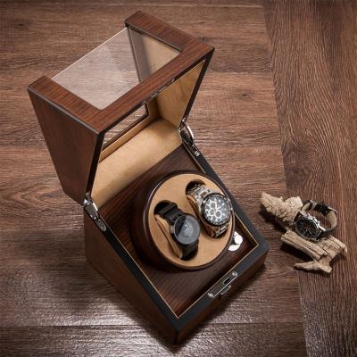 China Wooden Safe Vintage Auto Watch Storage Boxes 2+0 Watch Winder for sale