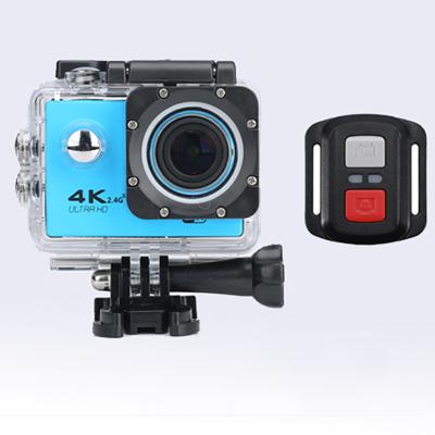 China Full Function Hd 1080p 4K Action Camera 60fps Recording Wireless Remote Control Waterproof Camera for sale