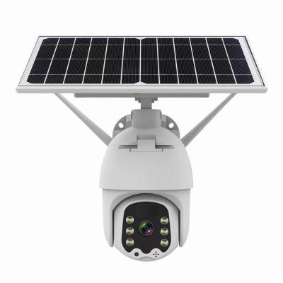 China Full Hd 1080p Ptz Recording Outdoor Ptz Wifi Cam Dome Function Solar Panel Security CCTV Wireless Battery Cameras Solar Powered Camera for sale