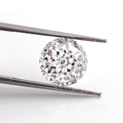 China synthetic diamond jewelry making raw material natural diamond round brilliant cut for sale