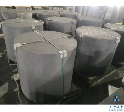 Chine Cylindre de graphite de qualité OCY-12 pour le chauffage, le frittage, la fusion dans le champ thermique à vendre