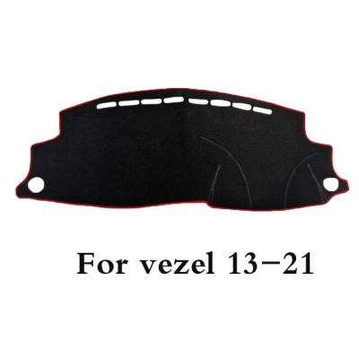 China Polyester Promotion Anti Slip Dash Panel Dashboard Cover Mat For Vezel for sale