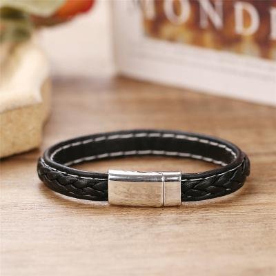 China FASHIONABLE Woven Men's Simple Fashion Women's Comfortable Wide Leather Strap for sale