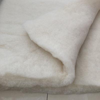 China Clothing Supply Wool Wadding 100% Merino Wool Filling for sale