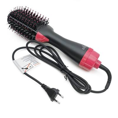 China At Home 3 in 1 Multifunctional Hot Hair Straightener Curler Airbrush Comb for Women for sale