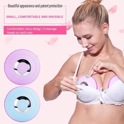 China Remote Control Type Breast Care Simulation Finger Massage Wireless Silicone Electric Breast Massager for sale