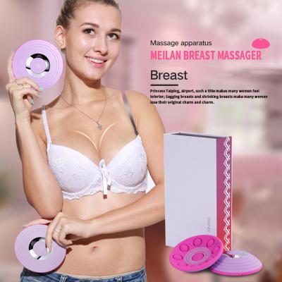 China Remote Control Type Sexy Women Breast Enlargement Anti Sagging Easy To Use Portable Nine Heads Breast Massager for sale